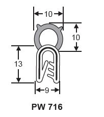 AMBASSADOR PINCHWELD TOP SCHLEGEL CAGE 13 X 9 BLISTER ( PACK OF 50)